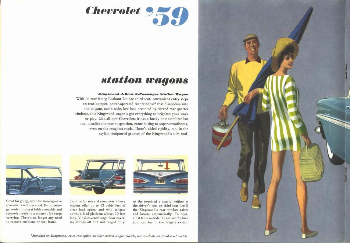 1959 Chevrolet Brochure Page 9